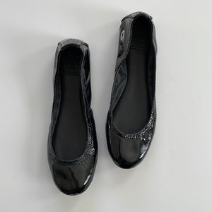 Tory Burch Black Flats